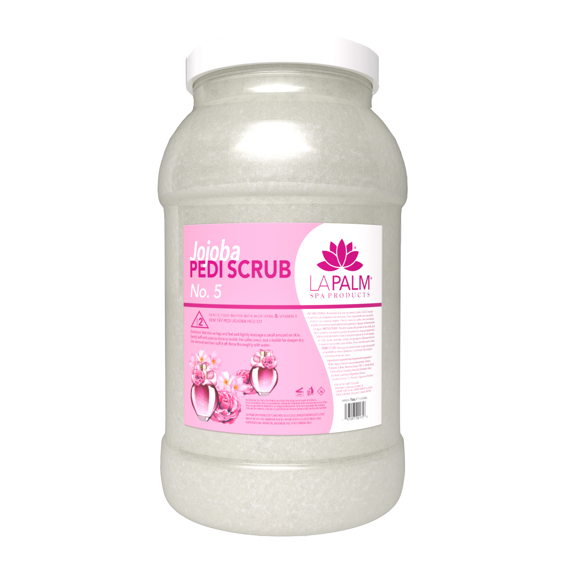 La palm pedi scrub gel gallon single - no.5