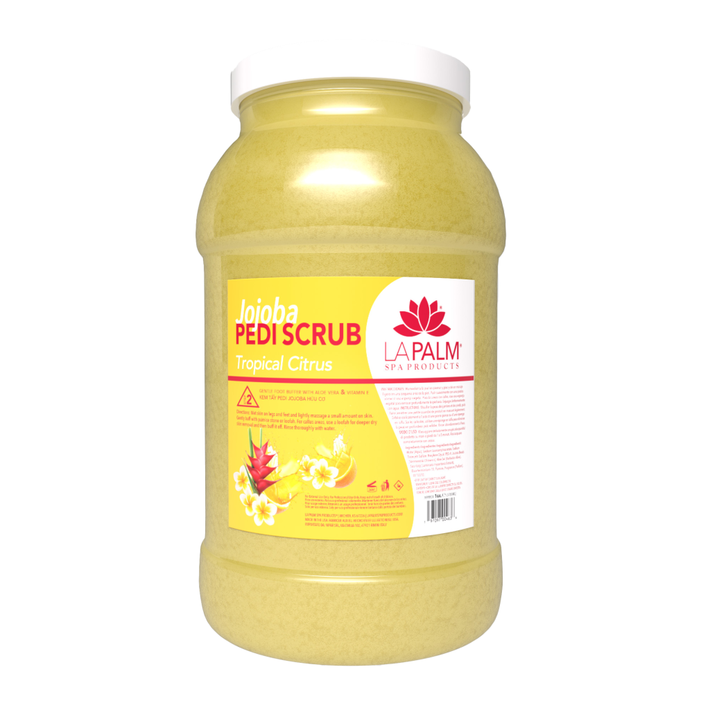 La palm pedi scrub gel gallon single - tropical citrus