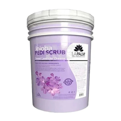 LA PALM Pedi Scrub Gel Lavender Bucket - Spa Treatment