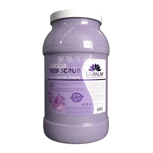 LA PALM Pedi Scrub Gel Lavender Gallon - Spa Treatment