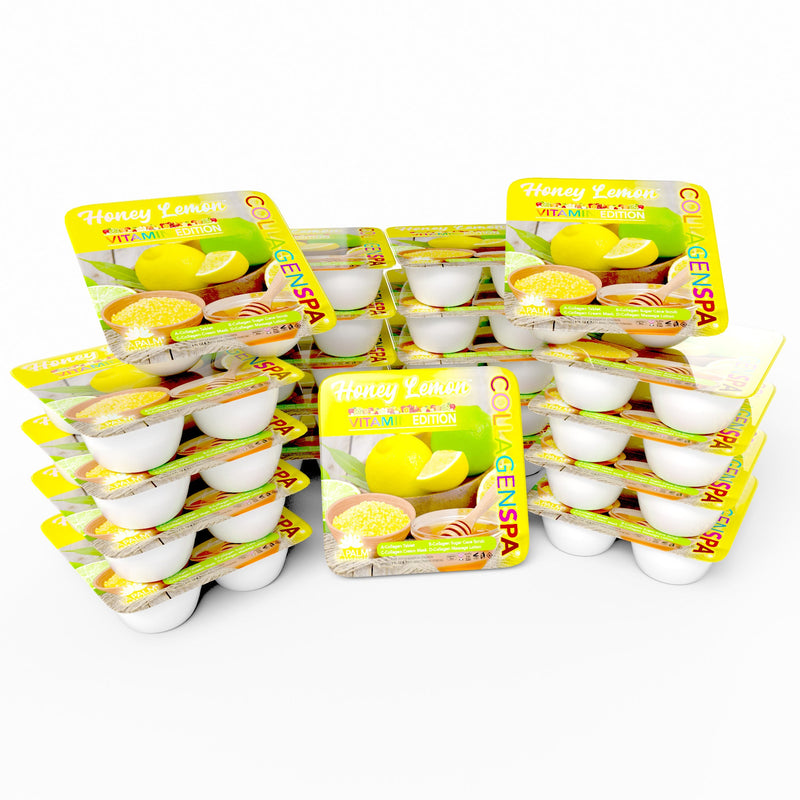 La palm pedicure tray 96/case - lemon lime