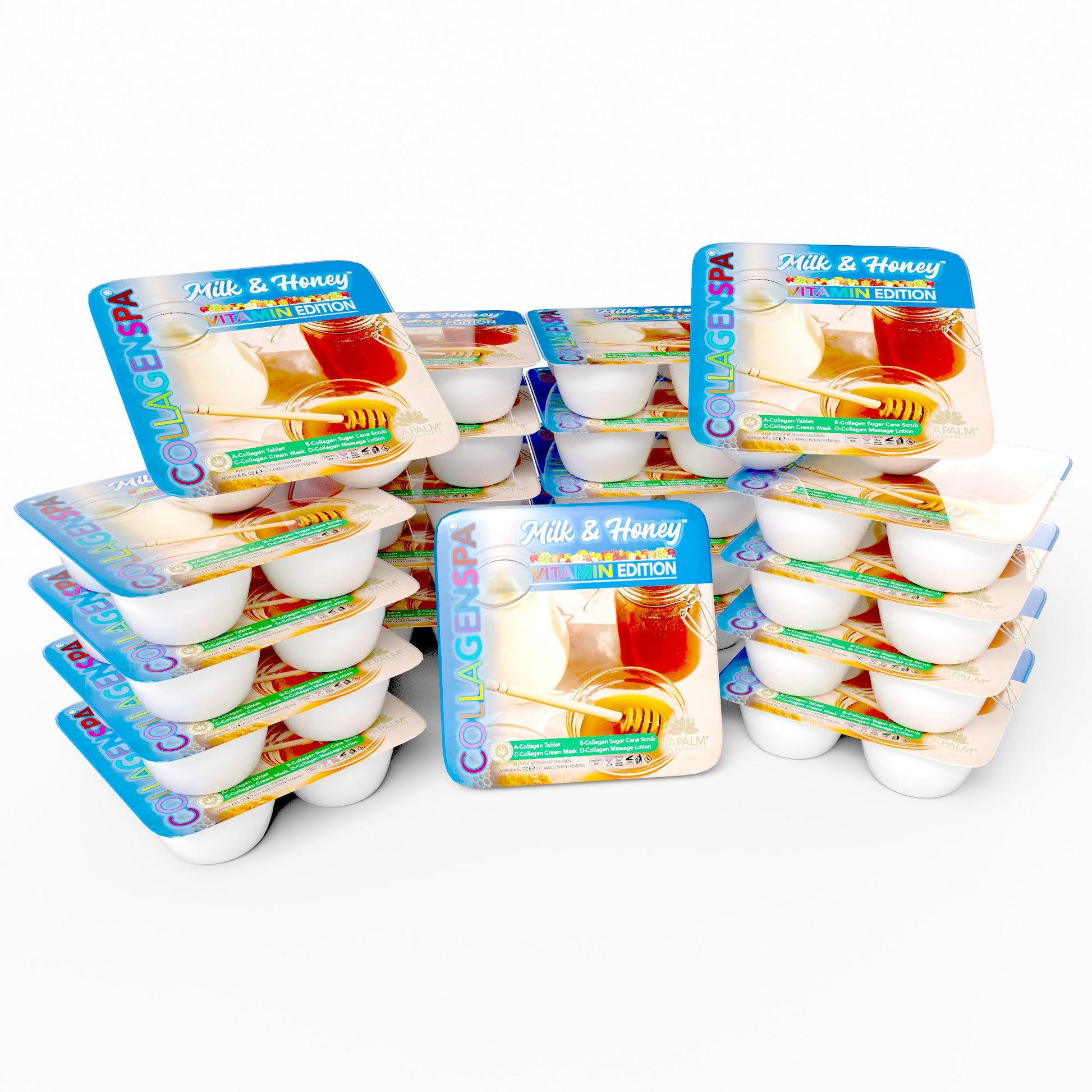 La palm pedicure tray 96/case - milk & honey