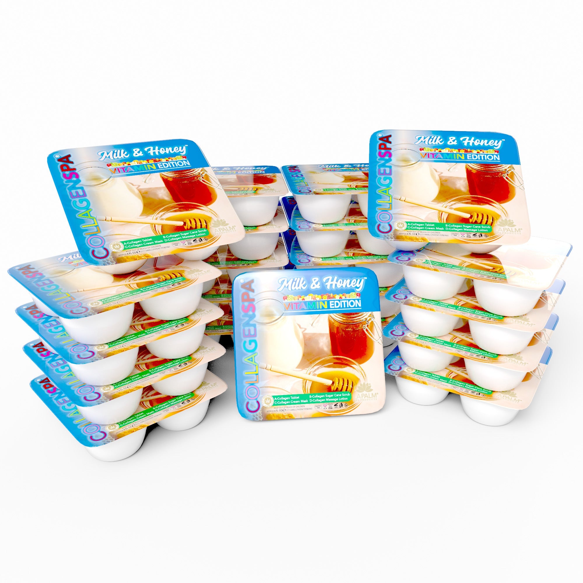 La palm pedicure tray 96/case - milk & honey