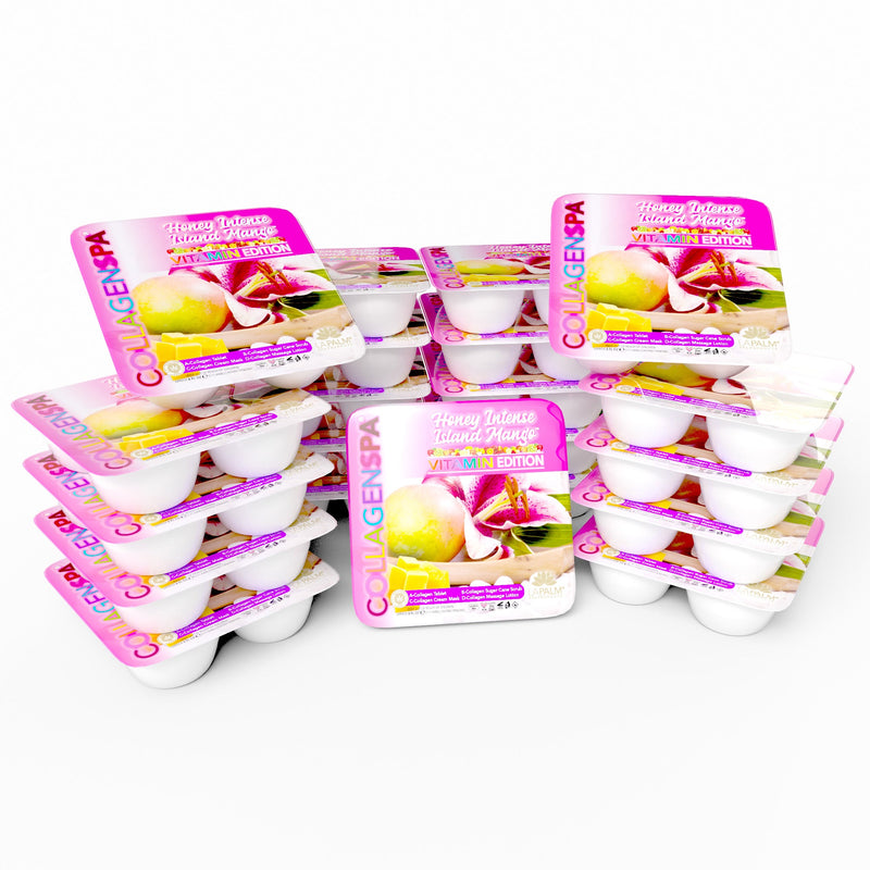 La palm pedicure tray 96/case - tropical island mango