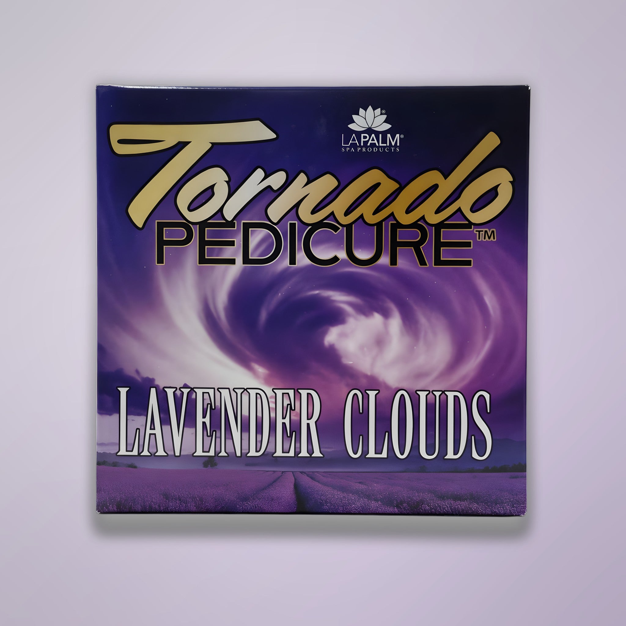 LA PALM Tornado 5 Step Pedicure Lavender Clouds - Single