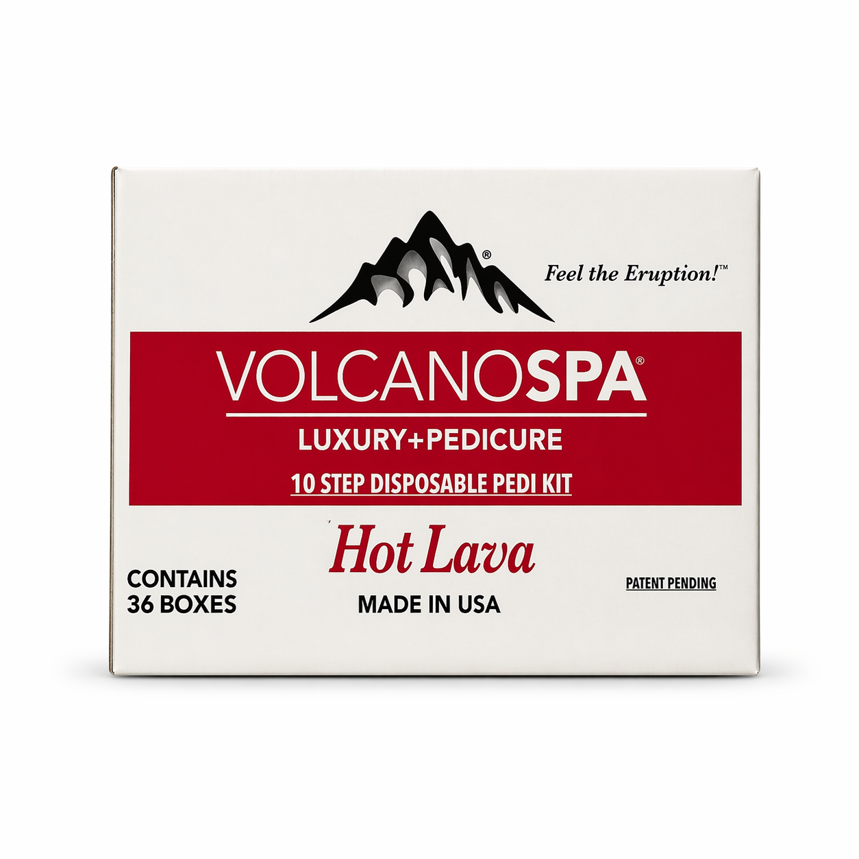 La palm volcano spa 10 steps 36/box - hot lava - spa