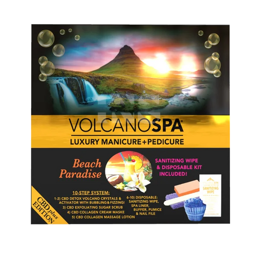 LA PALM Volcano Spa 10 Steps 36/Box - Beach Paradise