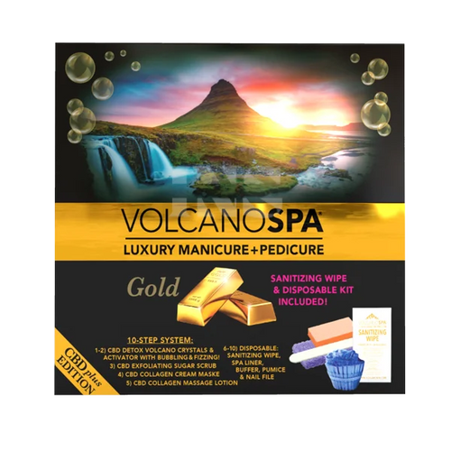 LA PALM Volcano Spa 10 Steps 36/Box - Gold Hemp Extract Plus