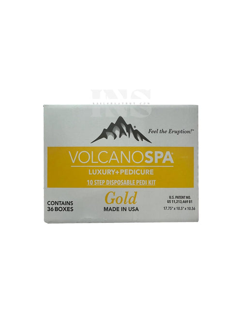 LA PALM Volcano Spa 10 Steps 36/Box - Gold