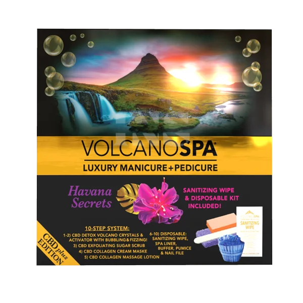 LA PALM Volcano Spa 10 Steps 36/Box - Havana Secrets Hemp