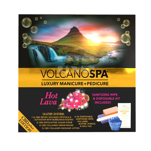 LA PALM Volcano Spa 10 Steps 36/Box - Hot Lava Hemp Extract