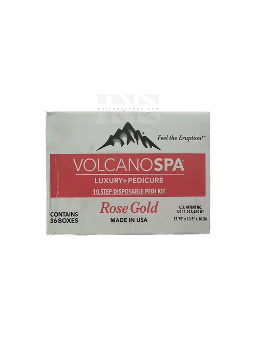 LA PALM Volcano Spa 10 Steps 36/Box - Rose Gold