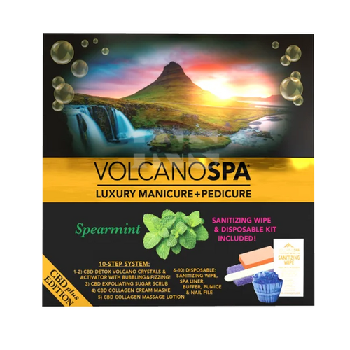 LA PALM Volcano Spa 10 Steps 36/Box - Spearmint
