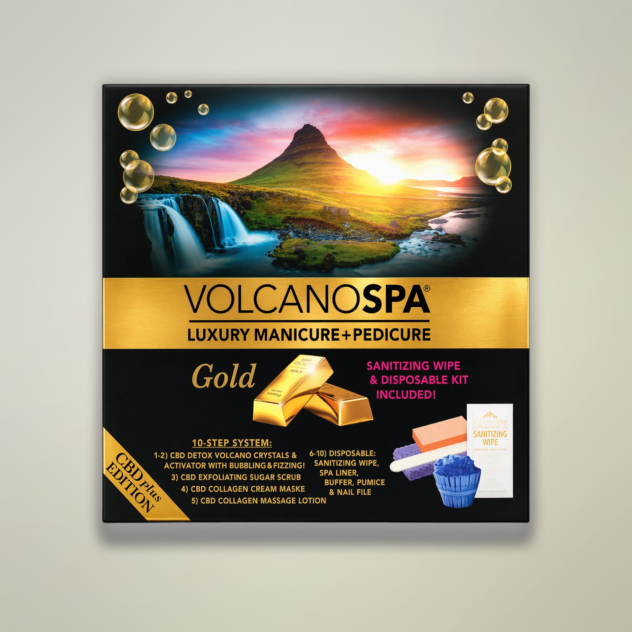 LA PALM Volcano Spa 10 Steps Single