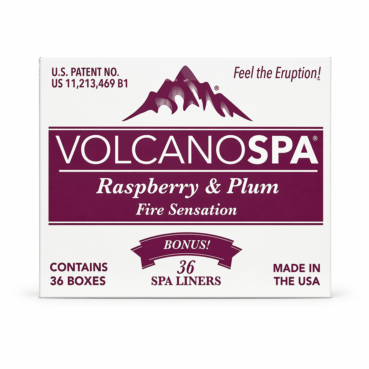 La palm volcano spa 6 steps 36/box - fire sensation