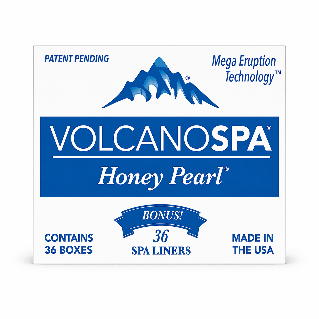 La palm volcano spa 6 steps 36/box - honey pearl - spa