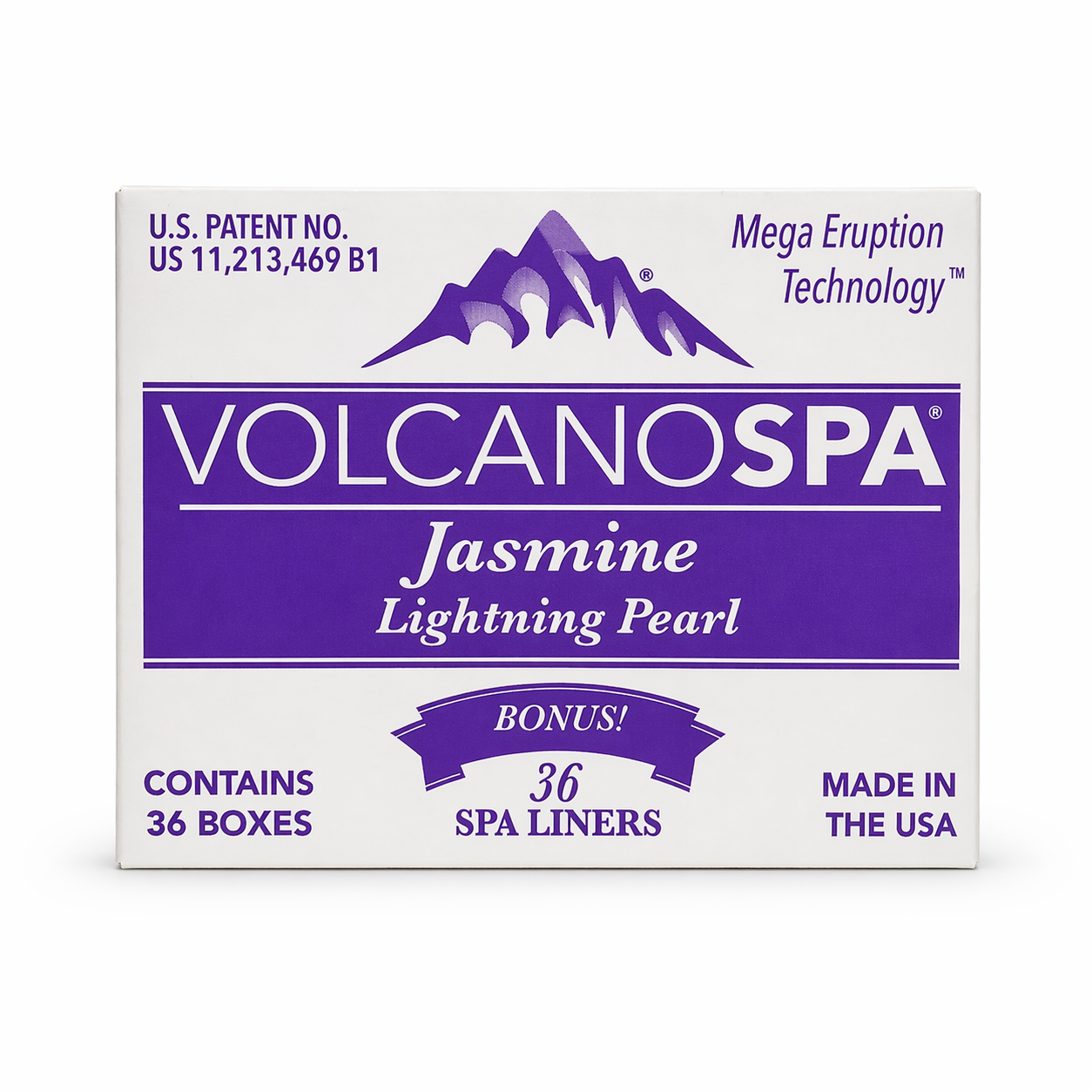 La palm volcano spa 6 steps 36/box - lightning pearl