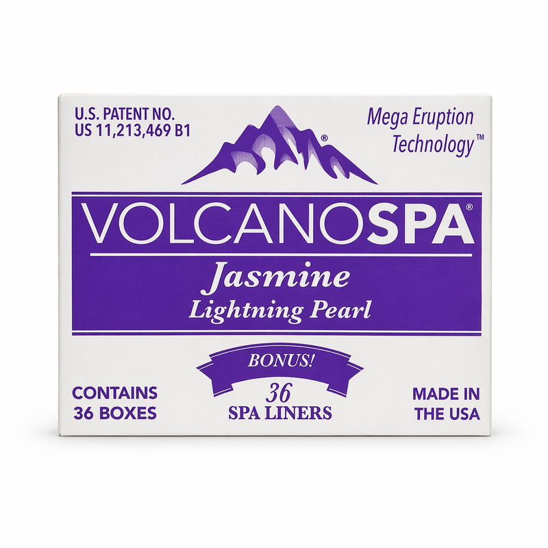 La palm volcano spa 6 steps 36/box - lightning pearl