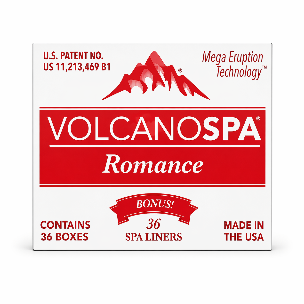 La palm volcano spa 6 steps 36/box - romance - spa treatment