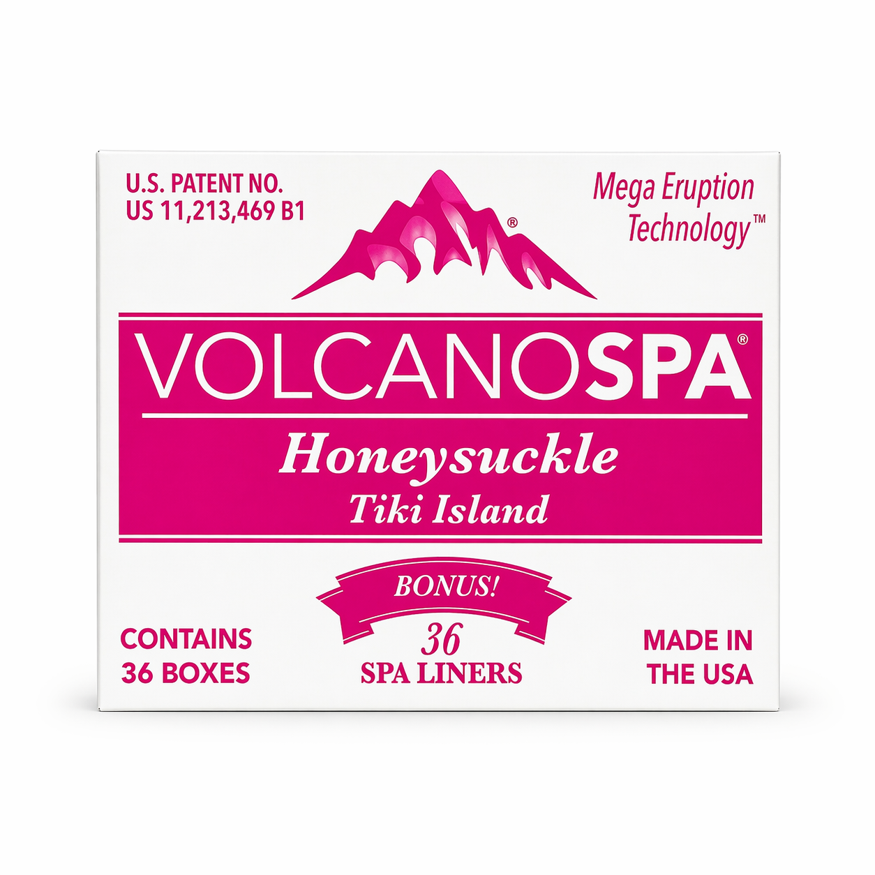 La palm volcano spa 6 steps 36/box - tiki island