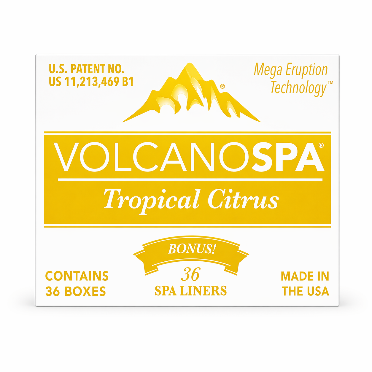 La palm volcano spa 6 steps 36/box - tropical citrus - spa