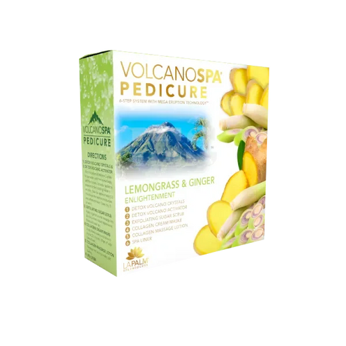 LA PALM Volcano Spa 6 Steps 36/Box - Enlightenment  (Lemongrass & Ginger)