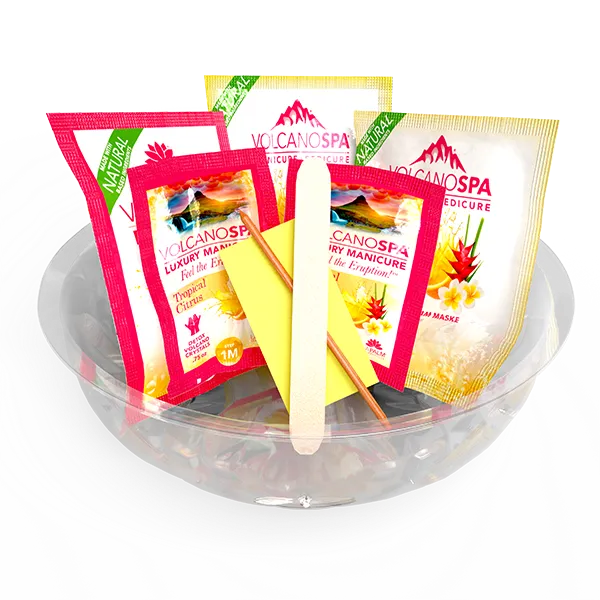 La palm volcano spa manicure bowl single