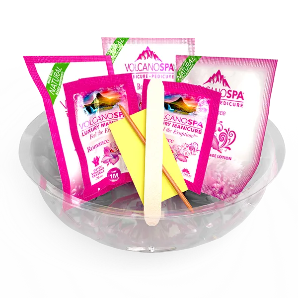 La palm volcano spa manicure bowl single
