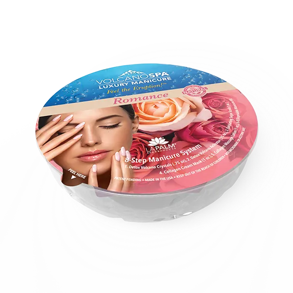 La palm volcano spa manicure bowl single - romance