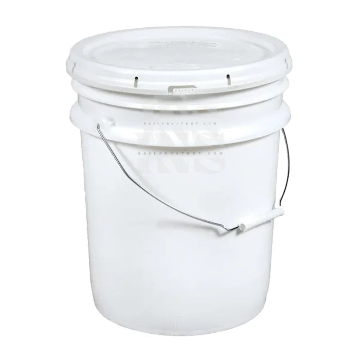 LA Powder Mixed Clear 25 lbs Bucket - Nail Art Accessory