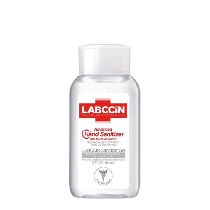 Labccin - advanced hand sanitizer gel - 2 oz - sanitation