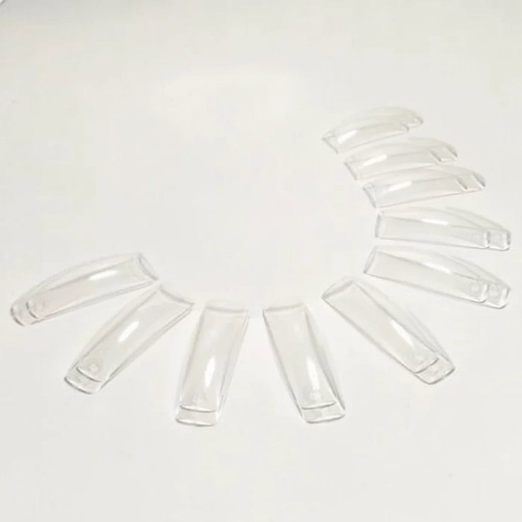 Lamour tips clear 50 pcs (10 pks) - #00 - nail tips