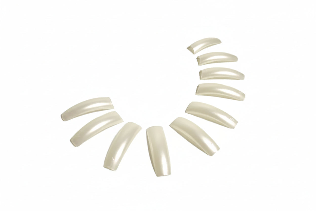Lamour tips pearl 50 pcs (10 pks) - #00 - nail tips
