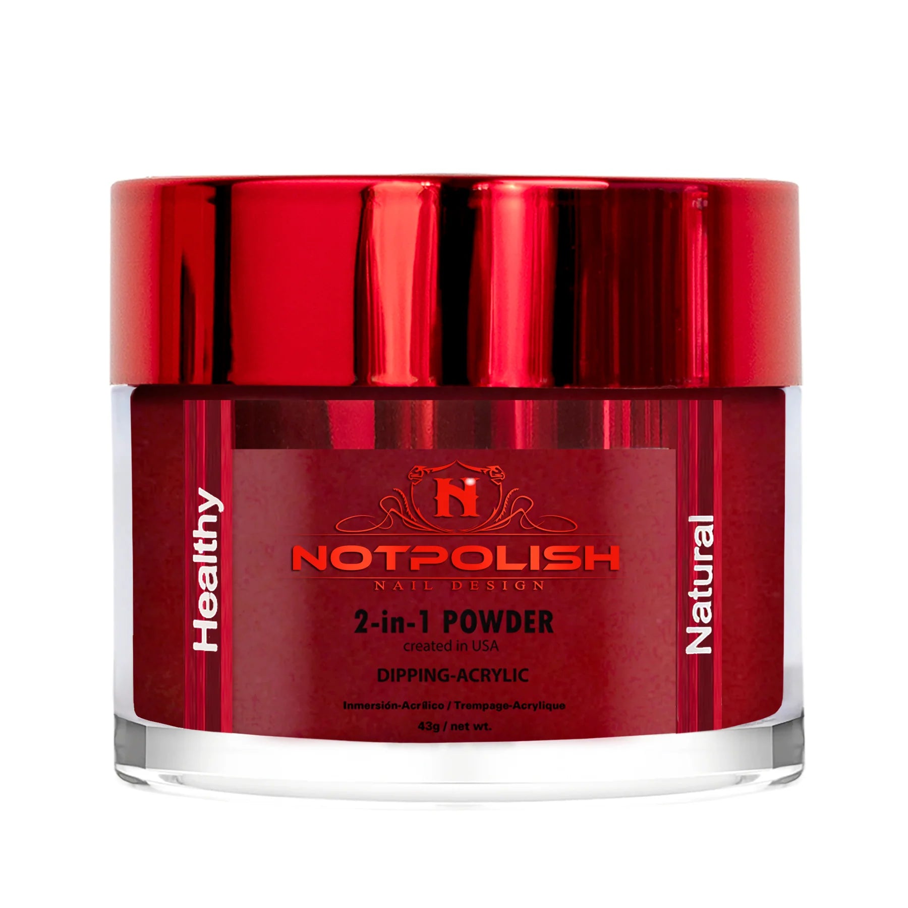 NOTPOLISH 2 in 1 Powder - M05 French Kiss - 2 oz