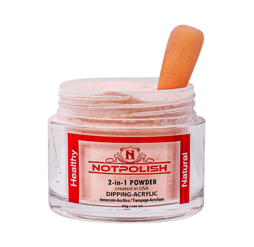 NOTPOLISH 2 in 1 Powder - M121 Creme Brulee - 2 oz