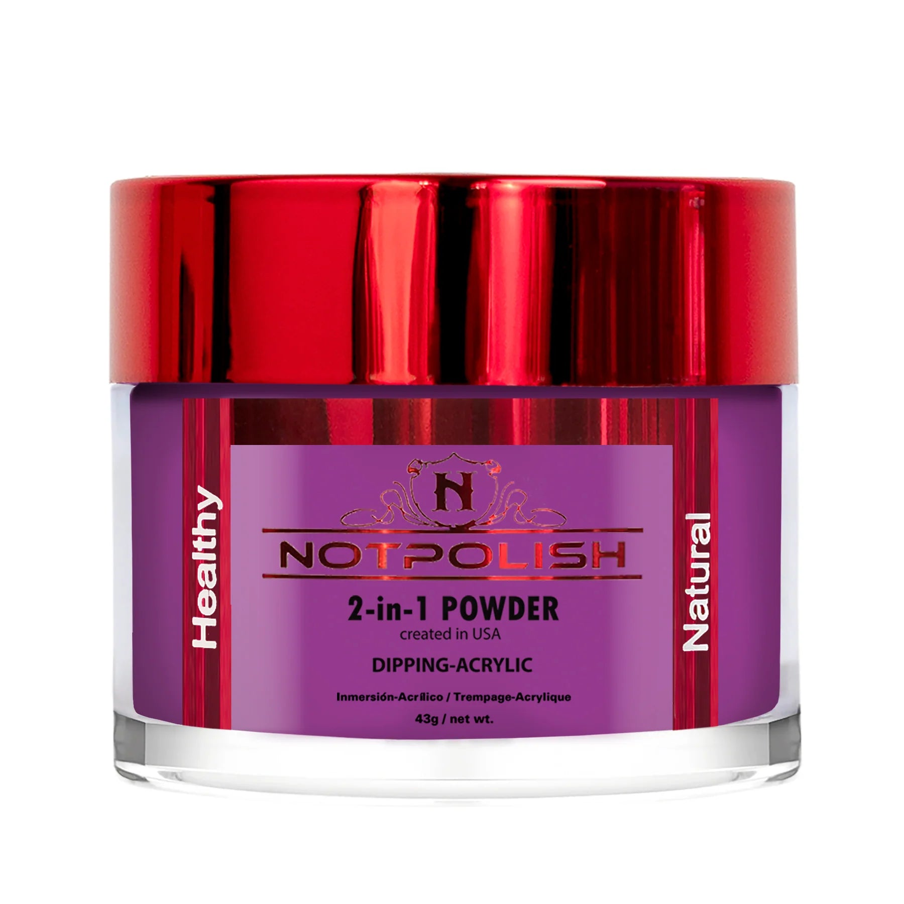 NOTPOLISH 2 in 1 Powder - M14 Smoked Purple - 2 oz