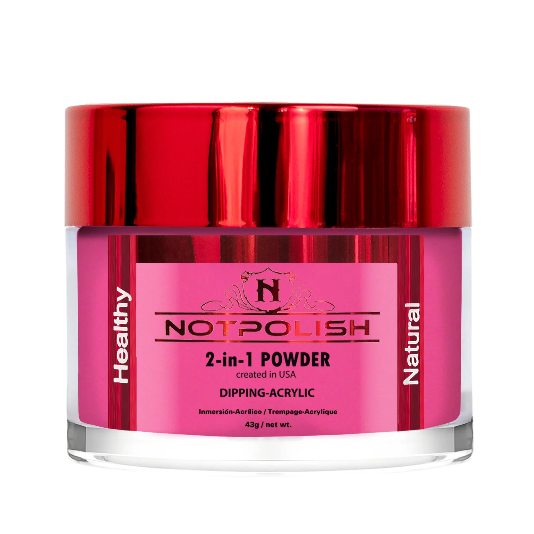 NOTPOLISH 2 in 1 Powder - M22 Lovely Rose - 2 oz