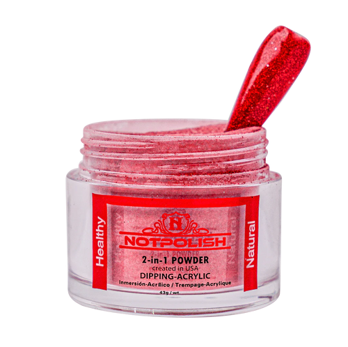 NOTPOLISH 2 in 1 Powder - M28 Red Fox - 2 oz