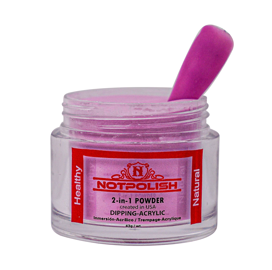 NOTPOLISH 2 in 1 Powder - M39 Miss Mauve - 2 oz