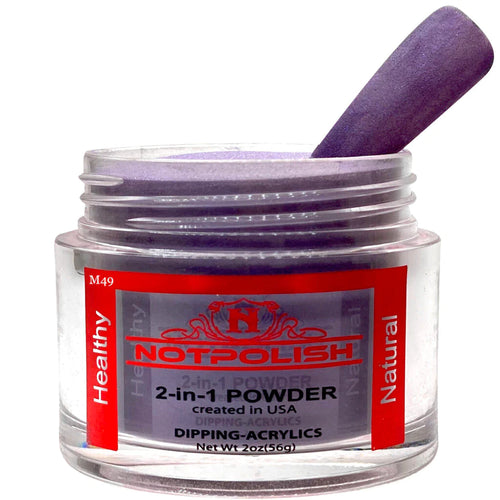 NOTPOLISH 2 in 1 Powder - M49 Cosmo - 2 oz