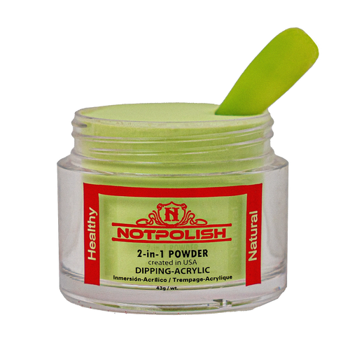 NOTPOLISH 2 in 1 Powder - M55 Sinful - 2 oz