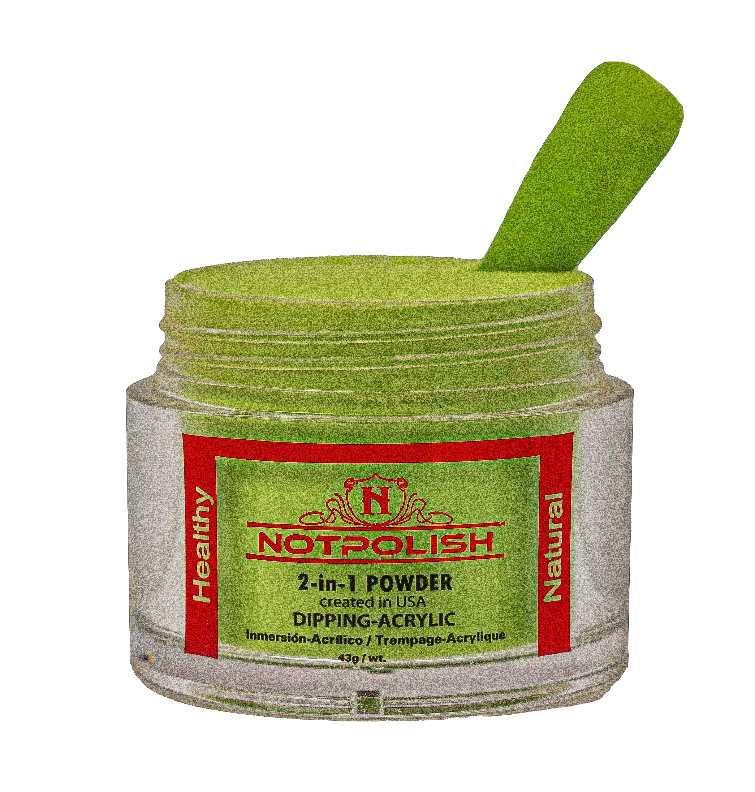 NOTPOLISH 2 in 1 Powder - M69 Green Envy - 2 oz