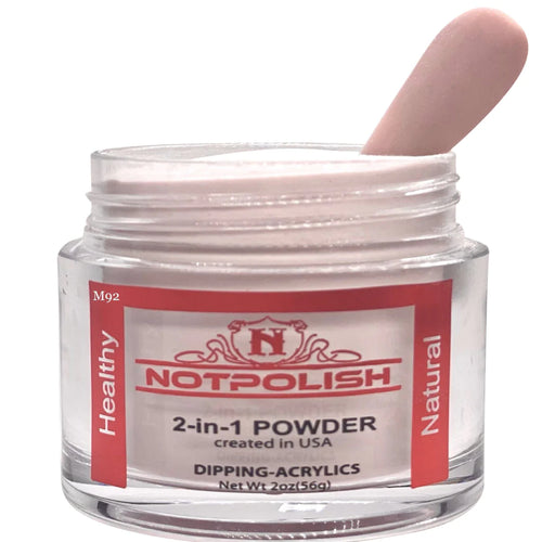 NOTPOLISH 2 in 1 Powder - M92 Spring Latte - 2 oz