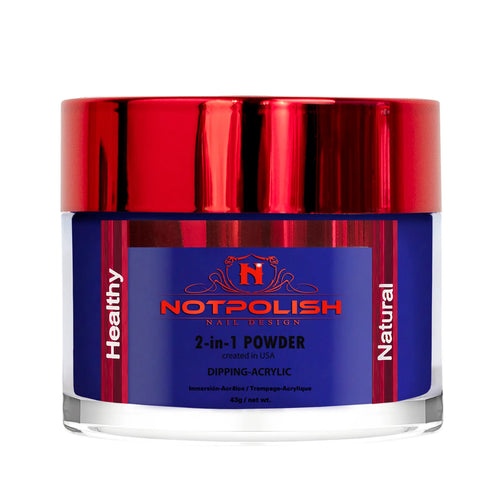 NOTPOLISH 2 in 1 Powder - M93 Lush Blue - 2 oz