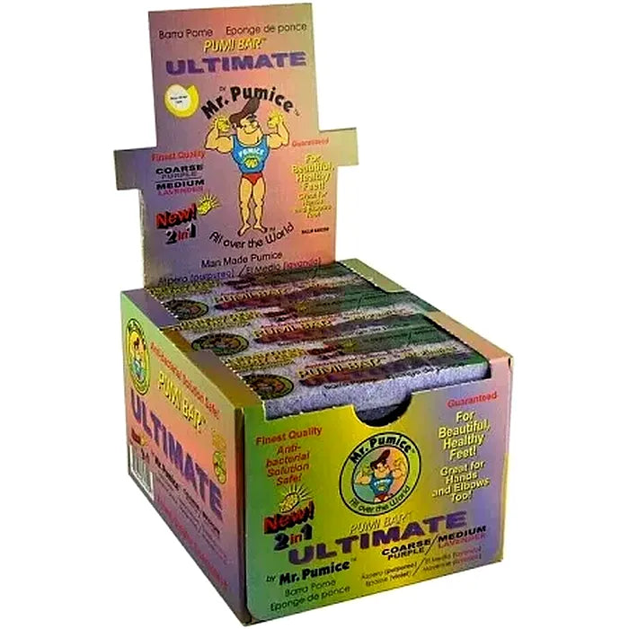 Mr. Pumice pumi bar ultimate x-coarse/medium 12/box - pumice