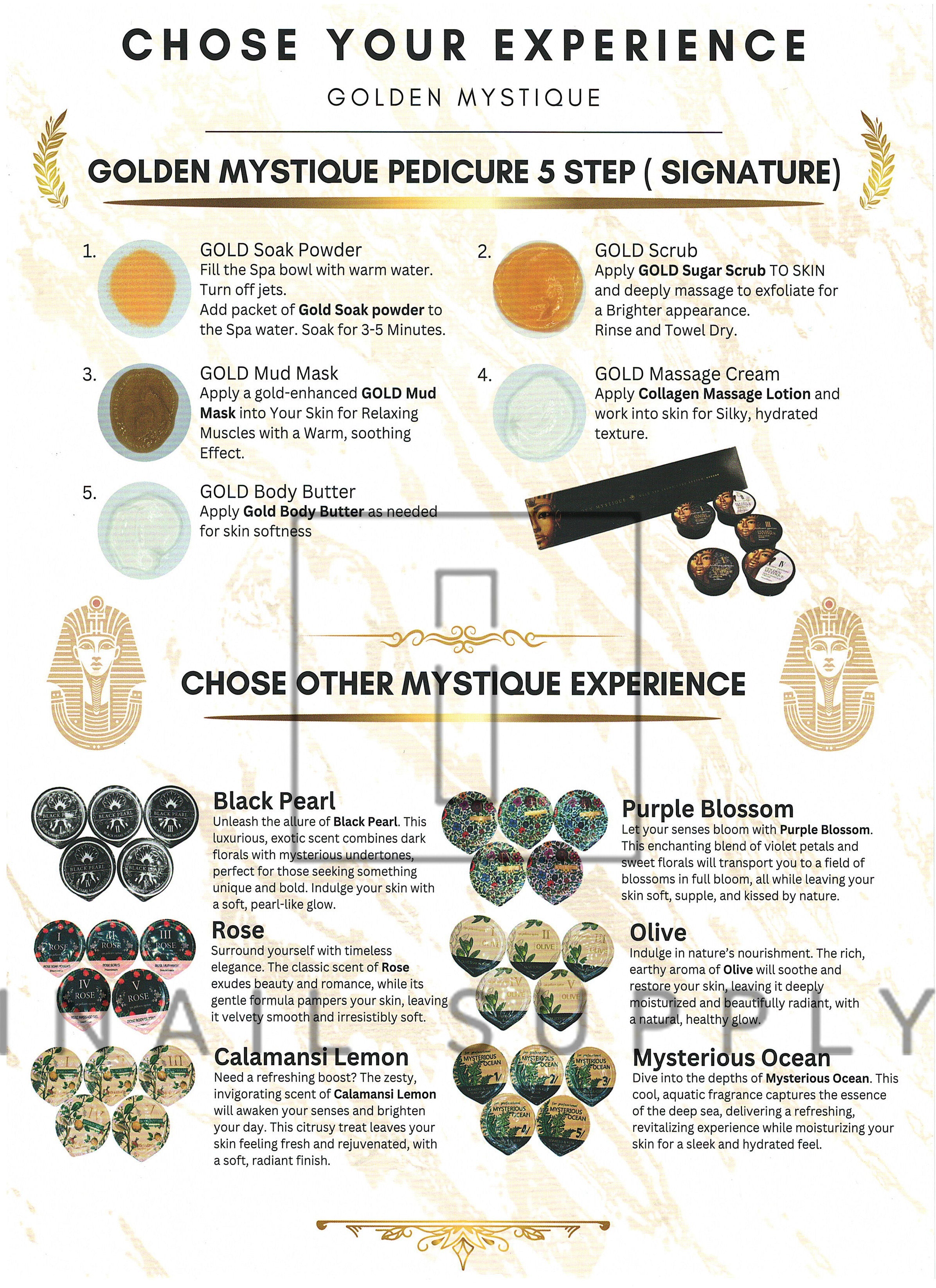 Mystique menus - menu