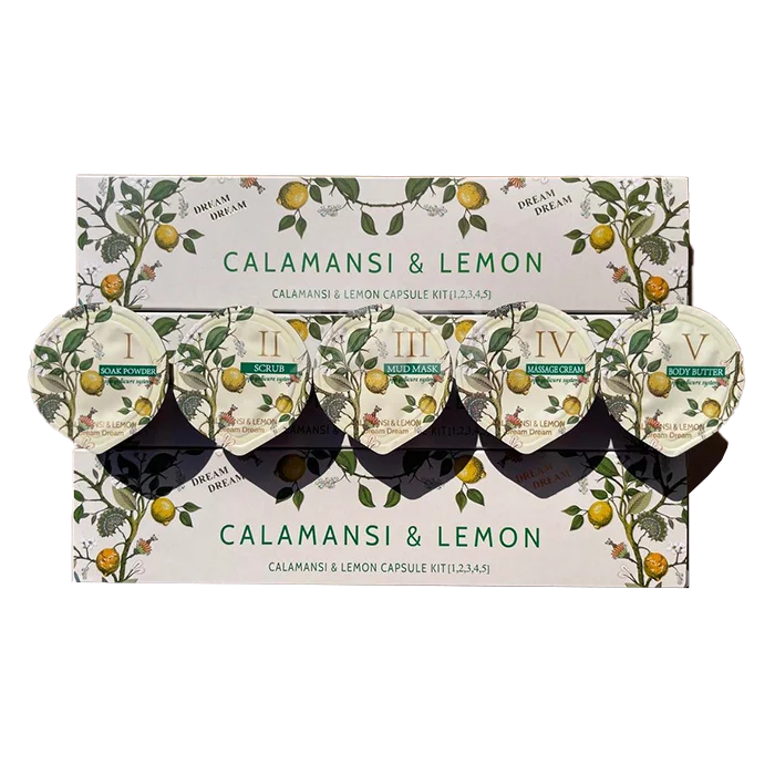 Mystique pedicure 5 step - single - calamansi - pedicure kit