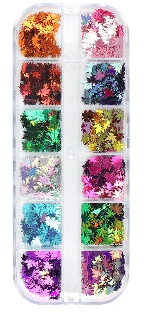 Nail Art Kit Leaves - Nail Art Accessory