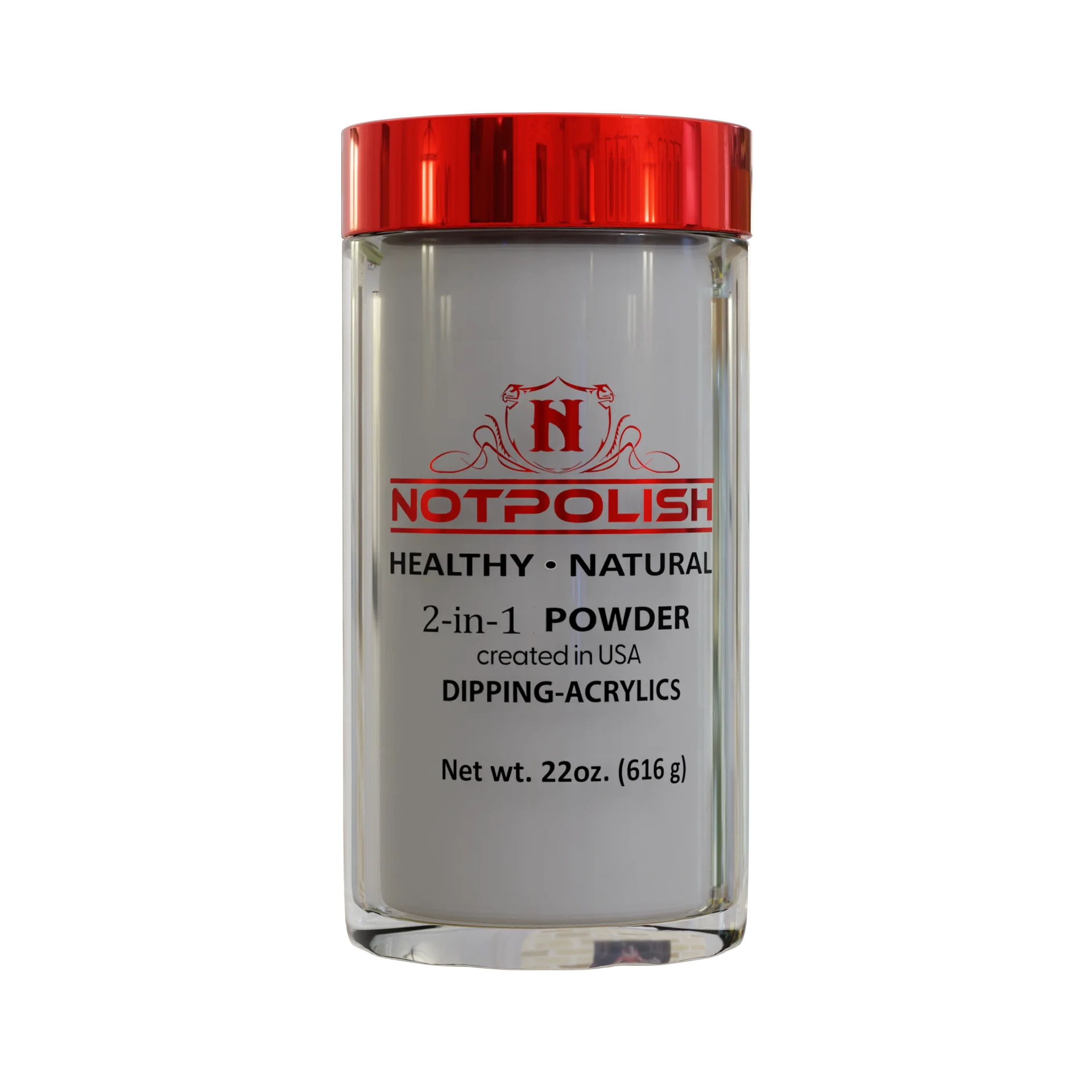 Notpolish 2 in 1 powder - 101 milky white refill - 22 oz