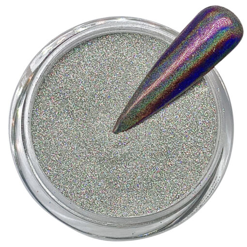 NOTPOLISH 2 in 1 Powder - C310 Silver Knight - 2 oz